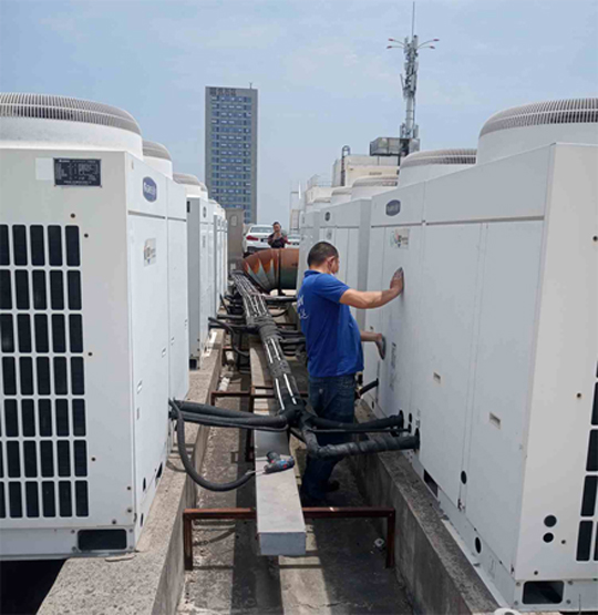 田家庵中央空调制热和不制冷系统维修方法